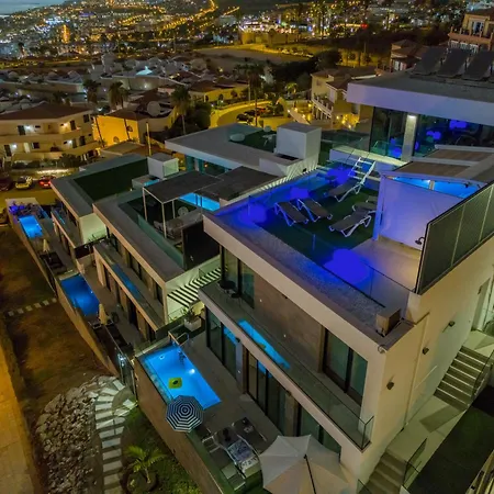 Villa B With Priv, Heated Pool And Ocean View The View Tenerife * أذيخي