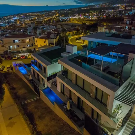 فيلة Villa B With Priv, Heated Pool And Ocean View The View Tenerife *