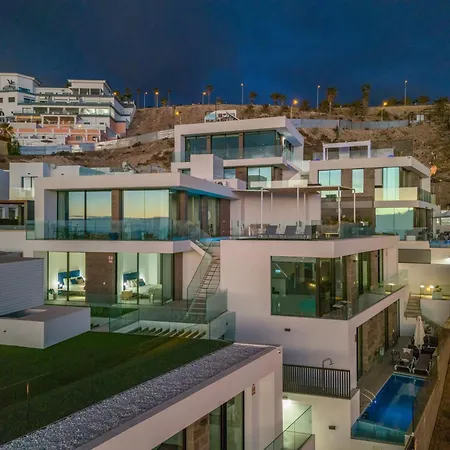 فيلة Villa B With Priv, Heated Pool And Ocean View The View Tenerife أذيخي
