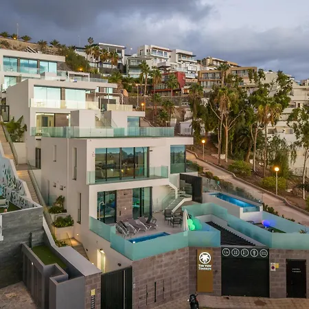 Villa B With Priv, Heated Pool And Ocean View The View Tenerife * أذيخي